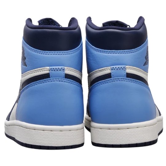Air Jordan Retro 1 UNC "Obsidian Blue" Azul Blancas Celeste - Imagen 2
