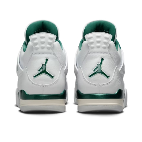 Air Jordan Retro 4 "Oxidised Green" Blanco Verde - Imagen 2