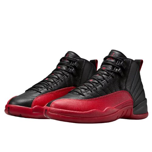 Air Jordan Retro 12 "Flu Game" Negro Rojo