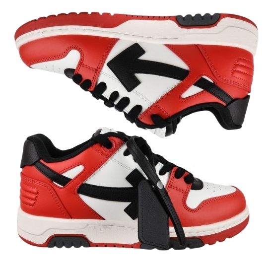 OFF-WHITE Out of Office "Red White Black" - "Rojo Blanco Negro" - Imagen 2