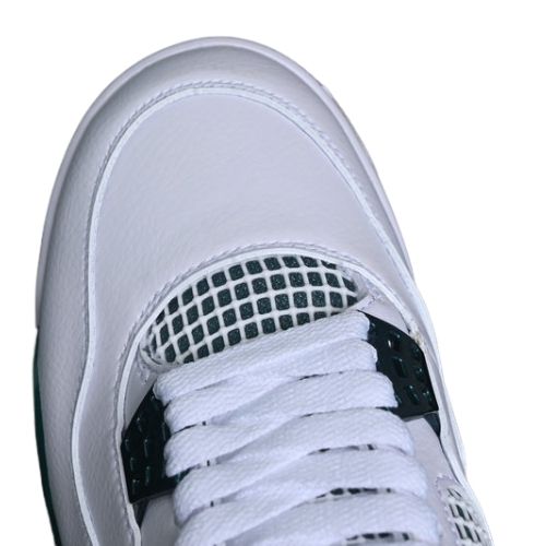 Air Jordan Retro 4 "Oxidised Green" Blanco Verde - Imagen 5