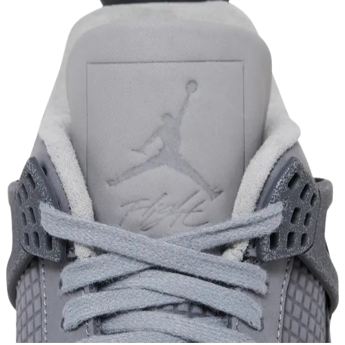 Air Jordan Retro 4 "Smoke Grey Wet Cement Paris Olympics Iron Grey Particle” Gris - Imagen 4