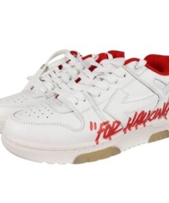 OFF-WHITE Out of Office "White Red Letters" - "Blanco Letras Rojas"