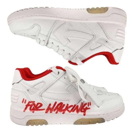OFF-WHITE Out of Office "White Red Letters" - "Blanco Letras Rojas" - Imagen 2
