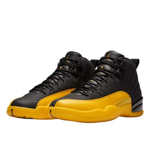 Air Jordan Retro 12 "University Gold" Negro Dorado