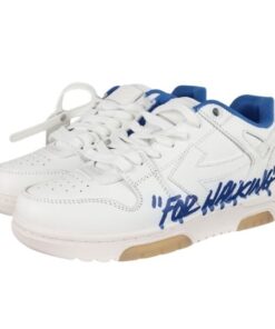OFF-WHITE Out of Office "White Blue Letters" - "Blanco Letras Azules"