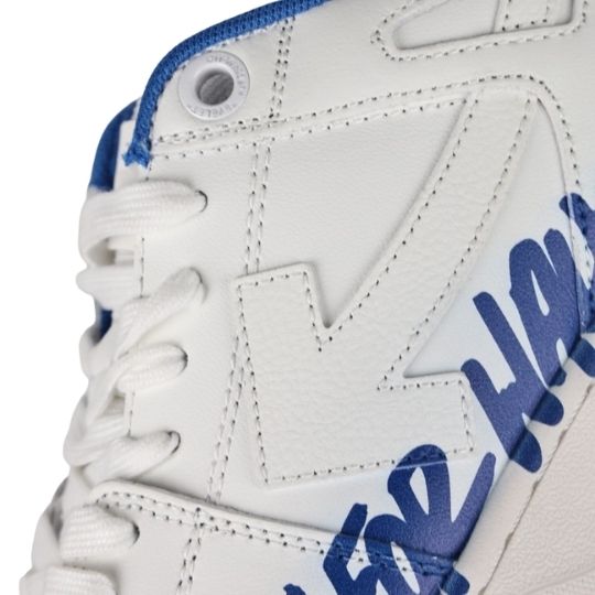OFF-WHITE Out of Office "White Blue Letters" - "Blanco Letras Azules" - Imagen 3