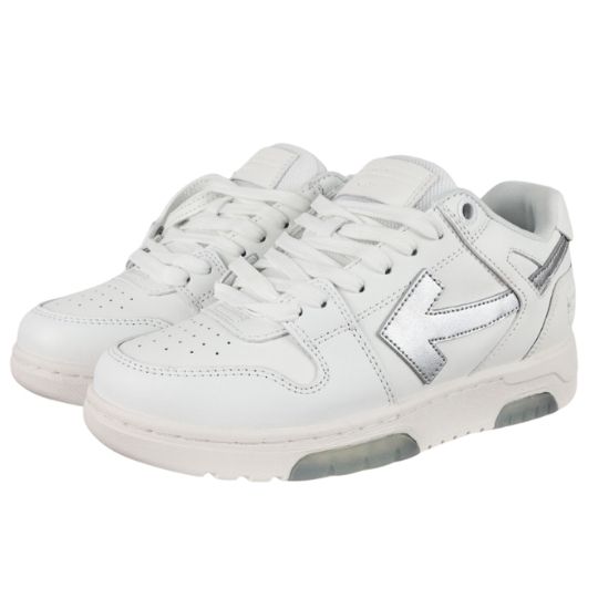 OFF-WHITE Out of Office "White Silver" - "Blanca Plateada"
