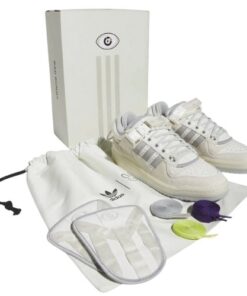 Zapatillas Adidas Forum x BAD BUNNY Buckle Low "Blancas"