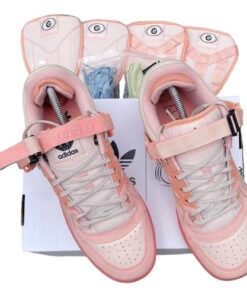 Zapatillas Adidas Forum x BAD BUNNY Buckle Low "ROSAS"