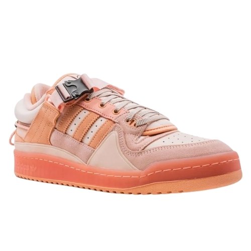 Zapatillas Adidas Forum x BAD BUNNY Buckle Low "ROSAS" - Imagen 3