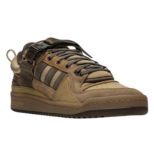 Zapatillas Adidas Forum x BAD BUNNY Buckle Low "Cafe" - Imagen 2