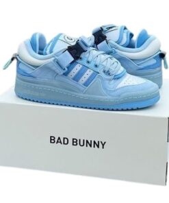 Zapatillas Adidas Forum x BAD BUNNY Buckle Low "Blue Tint / Ice Blue"