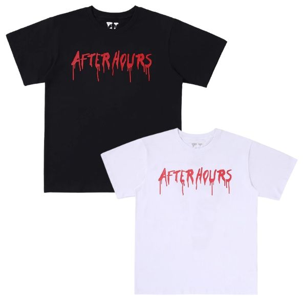 POLERAS VLONE x THE WEEKND After Hours "Negro-Blanca"
