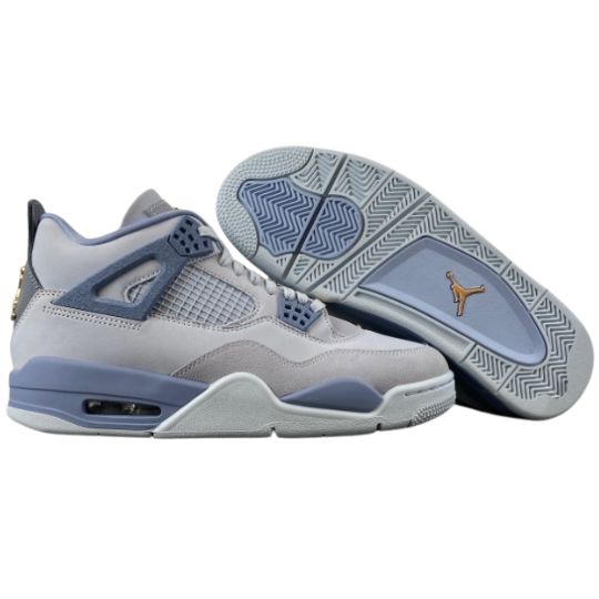 Air Jordan Retro 4 "UNC" PE First Class Celeste - Imagen 2
