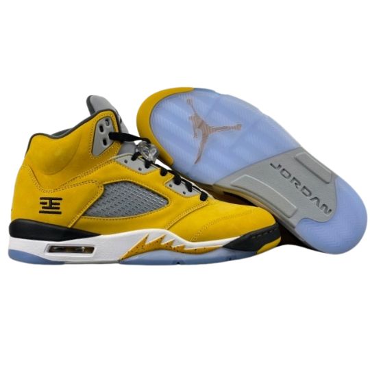 Air Jordan Retro 5 "Tokyo T23 Amarilla" - Imagen 2