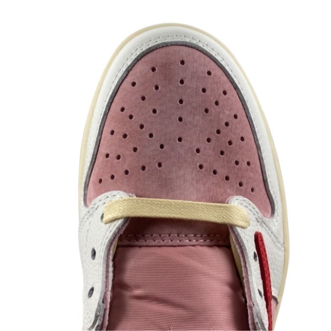 Air Jordan Retro 1 Low Travis Scott "Pink Rosa" - Imagen 4