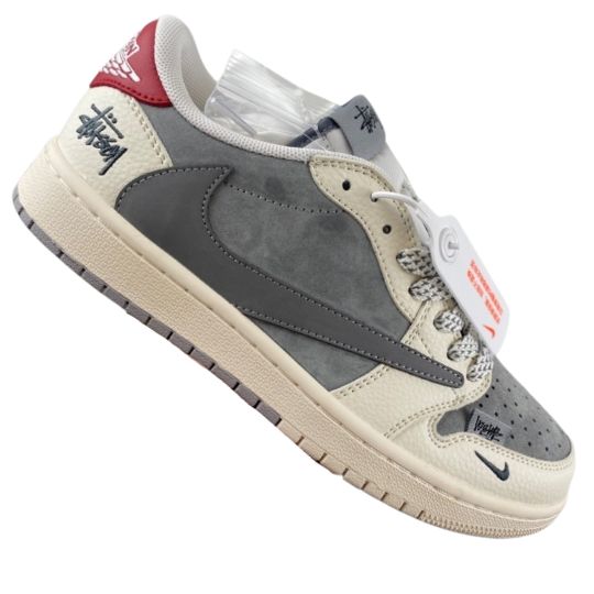 Air Jordan Retro 1 low Travis Scott "Grey Gris" - Imagen 5