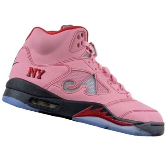 Air Jordan Retro 5 Awake NY Arctic Pink Rosa - Imagen 5