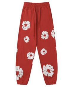 Pantalón Buzo DENIM TEARS "Rojo" Algodón