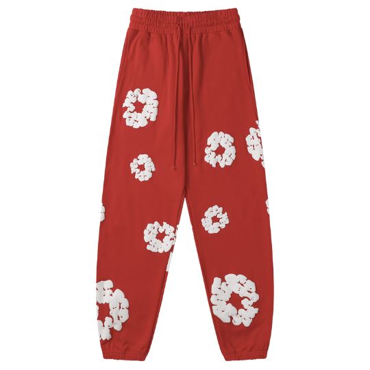 Pantalón Buzo DENIM TEARS "Rojo" Algodón