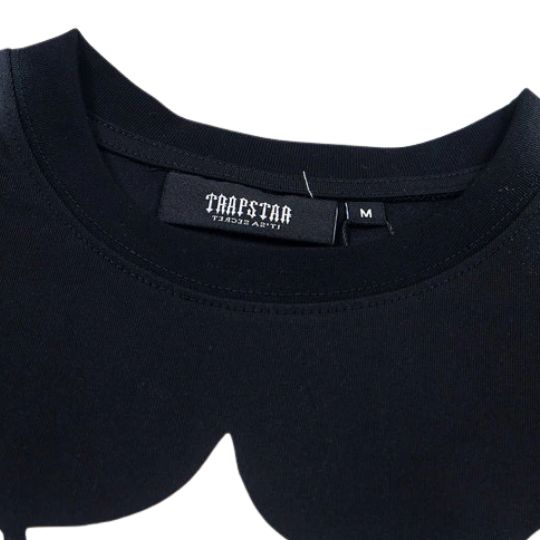 Polera TRAPSTAR Esqueleto Skeleton Manga Corta "Blanca/Negra" - Imagen 6