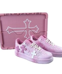 Nike Air Force 1 "CHROME HEARTS LOW " Rosa