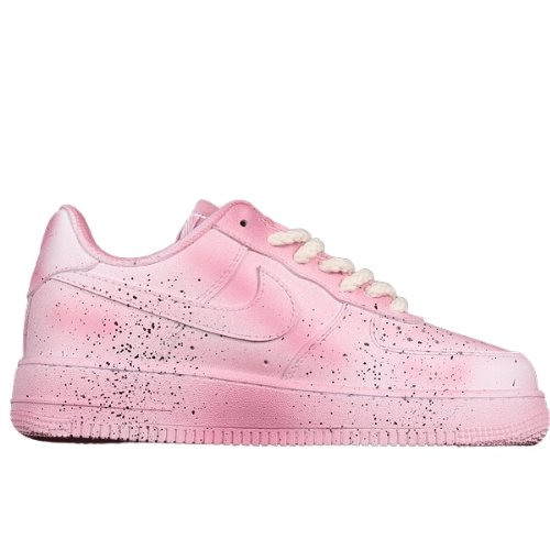 Nike Air Force 1 "CHROME HEARTS LOW " Rosa - Imagen 6