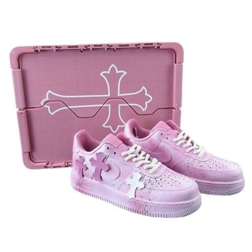 Nike Air Force 1 "CHROME HEARTS LOW " Rosa