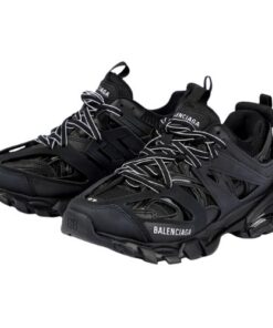 Zapatillas Balenciaga Track LED REFLECTANTE Negras "Triple Black"
