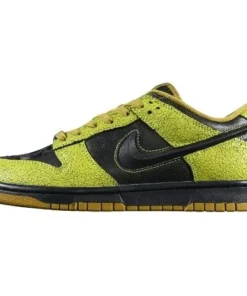 Nike Dunk Low Retro QS "Halloween Skull" Amarillo Negro