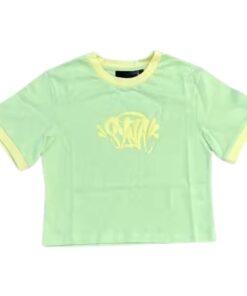 POLERA SYNA mujer "Verde" + BOLSA y STICKERS.
