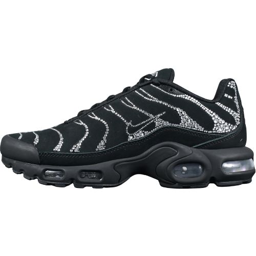 Nike Air Max Plus TN Swarovski "Moonlight" Brillos Blanco Negro Black White