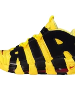 Nike Air More UPTEMPO "Bruce Lee" Yellow Black Amarillo Negro