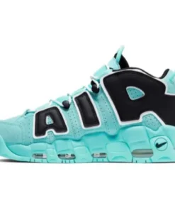 Nike Air More UPTEMPO "Aqua Blue" Celeste Negro