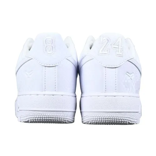 Kobe Bryant x Air Force 1 Low "Forever White" Blanco - Imagen 2