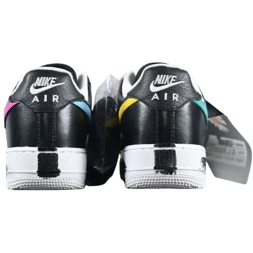 G-Dragon x Nike Air Force 1 07 "Peaceminusone Para-Noise 3.0" Negro - Imagen 2