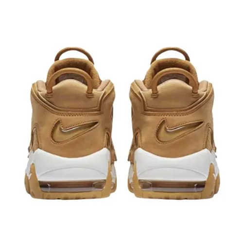 Nike Air More UPTEMPO "Quilted Wheat Gum Light Brown" Cafe Claro Beige Marron - Imagen 2