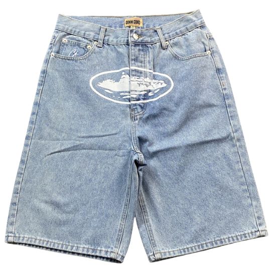 Short Pantalón Corto CORTEIZ NAVY "Blue-Black" JEANS. - Imagen 5