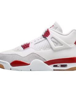 Air Jordan Retro 4 SB "Versity Red" Roja Blanca Skate