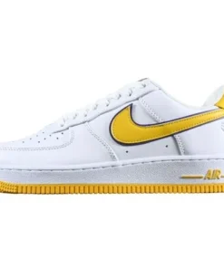 Kobe Bryant x Air Force 1 Low "Lakers Home" Blanco Amarillo