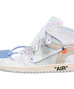 Air Jordan Retro 1 OFF WHITE "White the ten" Blanco