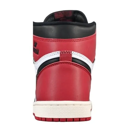 Air Jordan Retro 1 High "Black Toe Reimagined" Negro Rojo - Imagen 5