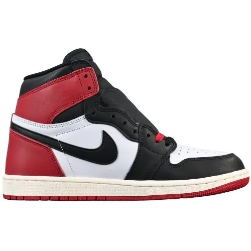 Air Jordan Retro 1 High "Black Toe Reimagined" Negro Rojo - Imagen 4