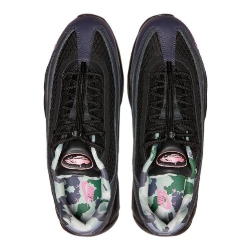 Corteiz x Air Max 95 SP "Rules the World - Pink Beam" Negro Rosa - Imagen 2