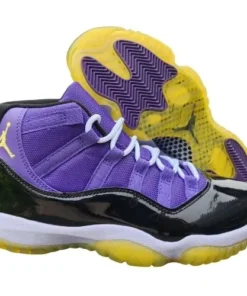 Air Jordan Retro 11 "Purple Yellow" Lakers
