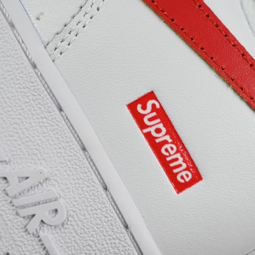 Nike Air Force 1 Low SUPREME "Box Logo - Speed Red" - Imagen 3