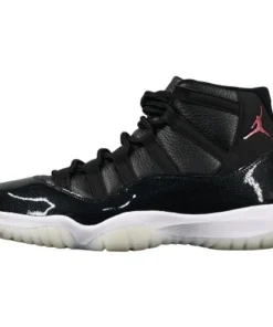 Air Jordan Retro 11 "72-10" Negro Blanco Rojo