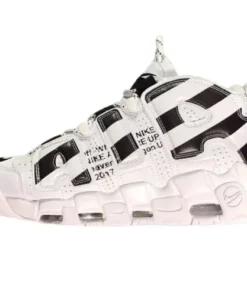 Nike Air More UpTempo X Off White "AIR" Blanco