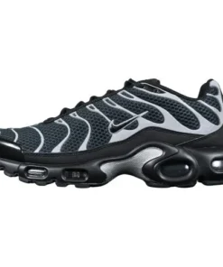 Nike Air Max Plus TN "Black Metallic Silver" Black White Negro Blanco